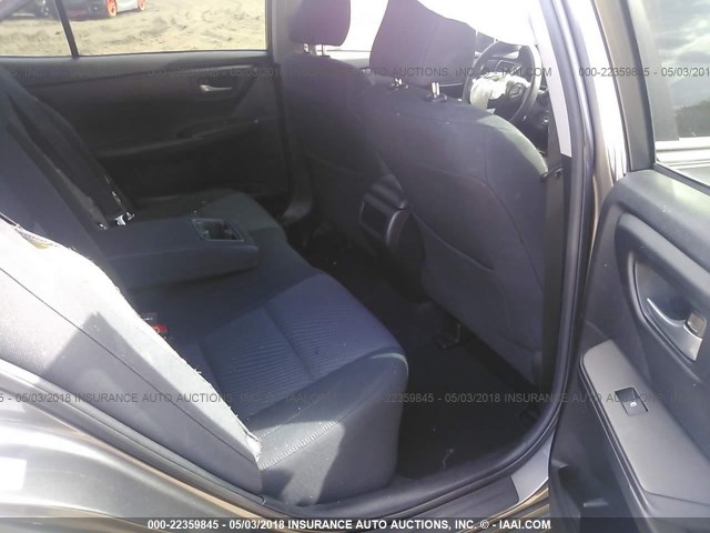 4T1BF1FK2HU382327 - 2017 TOYOTA CAMRY LE/XLE/SE/XSE GRAY photo 8