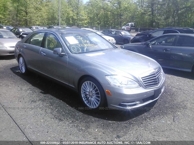 WDDNG8GBXAA339230 - 2010 MERCEDES-BENZ S 550 4MATIC GRAY photo 1