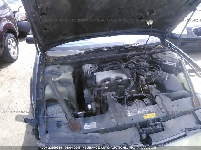 1G2WJ52M1SF230123 - 1995 PONTIAC GRAND PRIX SE მწვანე ფოტო 10