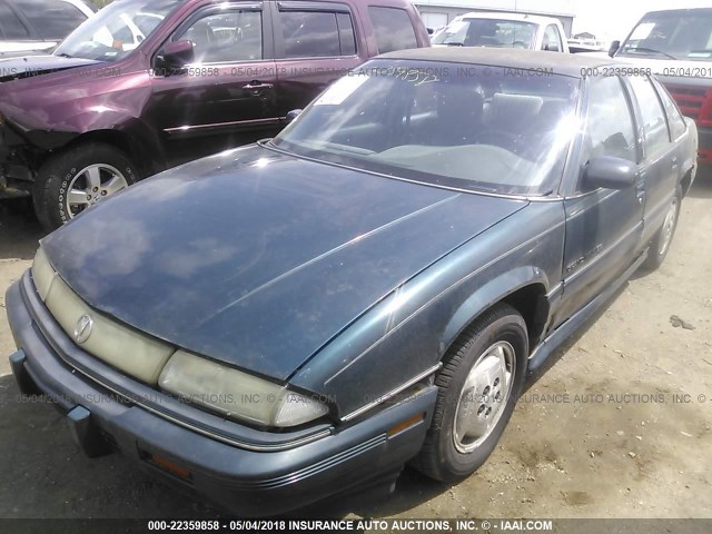 1G2WJ52M1SF230123 - 1995 PONTIAC GRAND PRIX SE მწვანე ფოტო 2