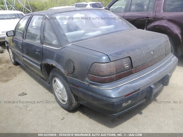 1G2WJ52M1SF230123 - 1995 PONTIAC GRAND PRIX SE GREEN photo 3