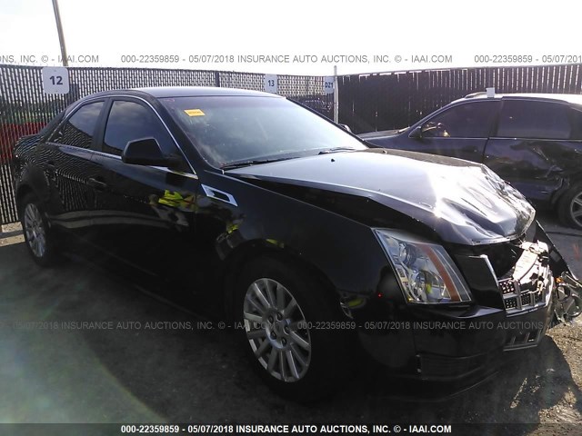 1G6DA5E56C0142506 - 2012 CADILLAC CTS Negro foto 1
