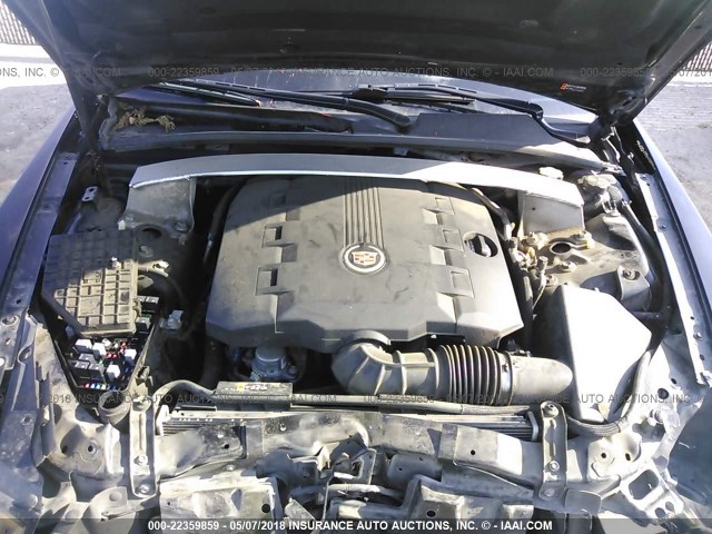 1G6DA5E56C0142506 - 2012 CADILLAC CTS Negro foto 10