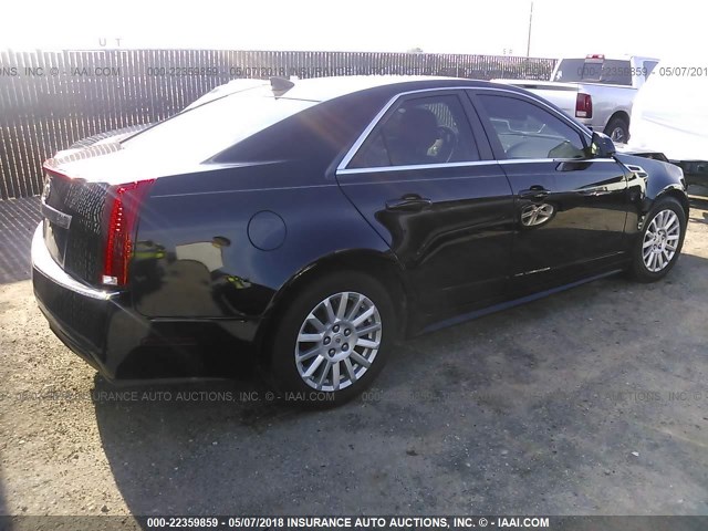 1G6DA5E56C0142506 - 2012 CADILLAC CTS Negro foto 4