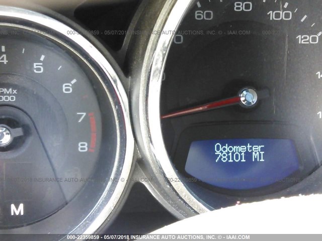 1G6DA5E56C0142506 - 2012 CADILLAC CTS Negro foto 7