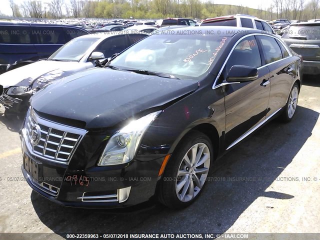 2G61P5S34D9126512 - 2013 CADILLAC XTS LUXURY COLLECTION BLACK photo 2