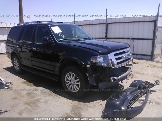 1FMJU1K52DEF38503 - 2013 FORD EXPEDITION LIMITED BLACK photo 1