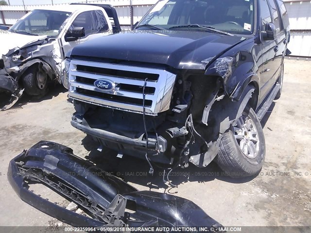 1FMJU1K52DEF38503 - 2013 FORD EXPEDITION LIMITED BLACK photo 6