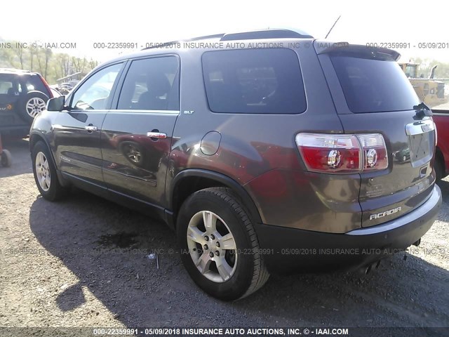 1GKER23718J245576 - 2008 GMC ACADIA SLT-1 Marron photo 3