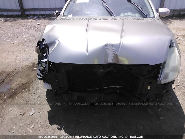 1N4BA41E35C850563 - 2005 NISSAN MAXIMA SE/SL GRAY photo 6