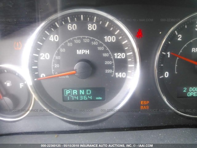 1J8GR48K97C662887 - 2007 JEEP GRAND CHEROKEE LAREDO/COLUMBIA/FREEDOM 黑色 照片 7