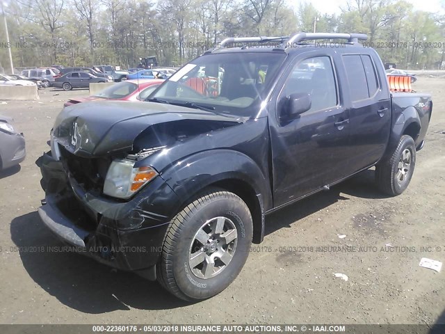 1N6AD0EV6BC449808 - 2011 NISSAN FRONTIER S/SV/SL/PRO-4X BLACK photo 2