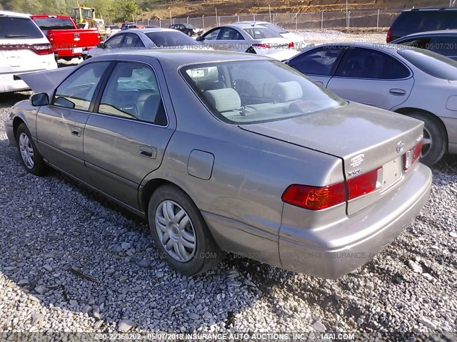 4T1BG22KXYU641168 - 2000 TOYOTA CAMRY CE/LE/XLE 棕色 照片 3