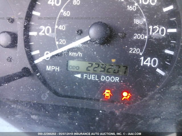 4T1BG22KXYU641168 - 2000 TOYOTA CAMRY CE/LE/XLE 棕色 照片 7