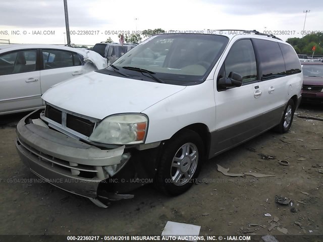 2FMZA582X5BA17333 - 2005 FORD FREESTAR LIMITED WHITE photo 2