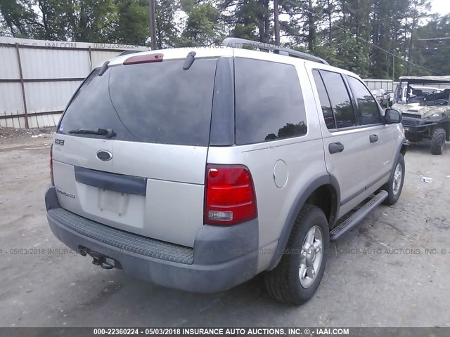 1FMZU62K14UB65675 - 2004 FORD EXPLORER XLS/XLS SPORT SILVER photo 4