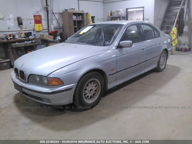 WBADD6329WBW36156 - 1998 BMW 528 I AUTOMATIC SILVER photo 2