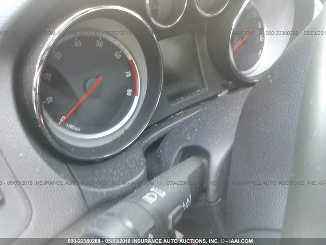 2G4GV5GV7C9178962 - 2012 BUICK REGAL GS SILVER photo 7