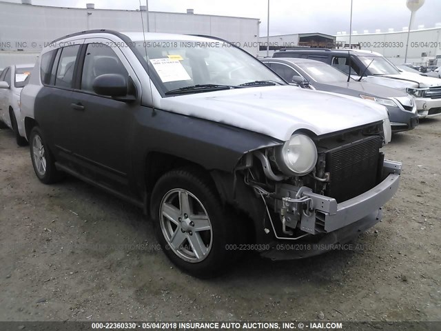 1J4NT4FBXAD649919 - 2010 JEEP COMPASS SPORT SILVER photo 1