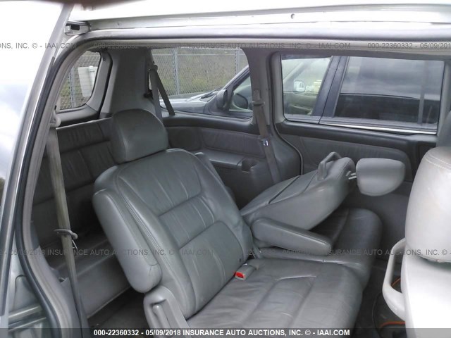 5FNRL18923B037242 - 2003 HONDA ODYSSEY EXL ვერცხლისფერი ფოტო 8