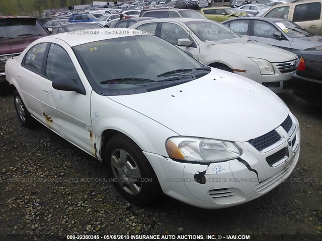 1B3EL46XX6N151448 - 2006 DODGE STRATUS SXT WHITE photo 1