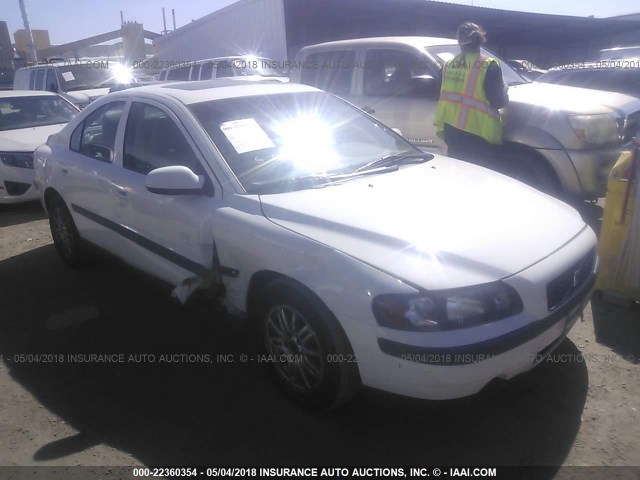 YV1RS64A032284255 - 2003 VOLVO S60 WHITE photo 1