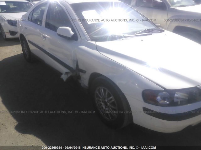 YV1RS64A032284255 - 2003 VOLVO S60 WHITE photo 6