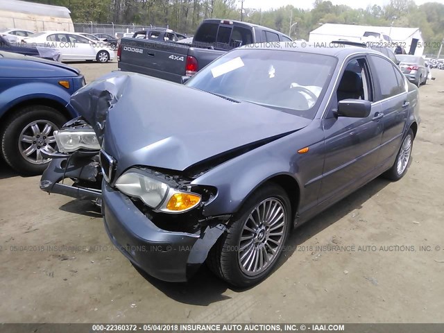 WBAEW53423PG21848 - 2003 BMW 330 XI GRAY photo 2