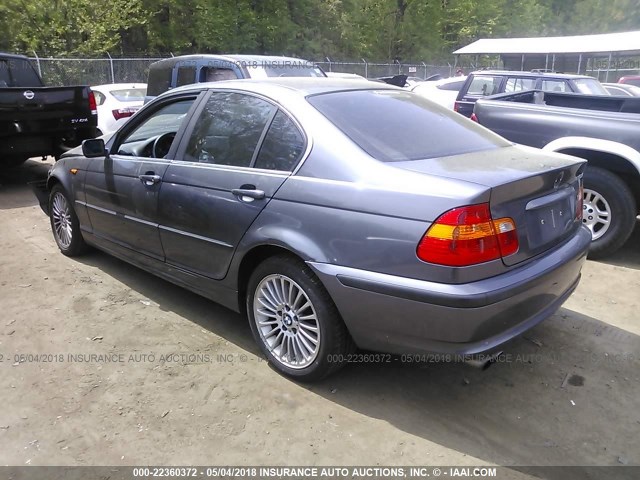 WBAEW53423PG21848 - 2003 BMW 330 XI GRAY photo 3