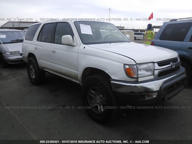 JT3HN86R719053160 - 2001 TOYOTA 4RUNNER SR5 WHITE photo 1