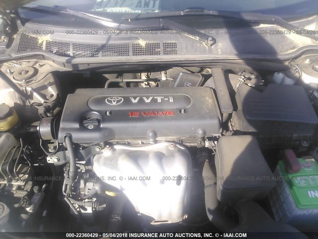 4T1BE46K89U414946 - 2009 TOYOTA CAMRY SE/LE/XLE GOLD photo 10