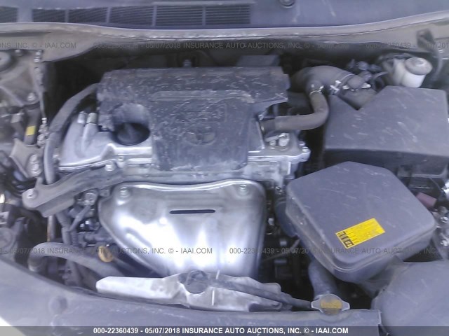 4T1BF1FK4FU964376 - 2015 TOYOTA CAMRY LE/XLE/SE/XSE Dark Blue photo 10