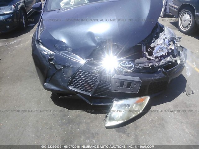 4T1BF1FK4FU964376 - 2015 TOYOTA CAMRY LE/XLE/SE/XSE Dark Blue photo 6