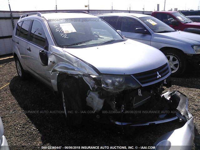 JA4MS31X47Z011852 - 2007 MITSUBISHI OUTLANDER ES/LS 银色 照片 1