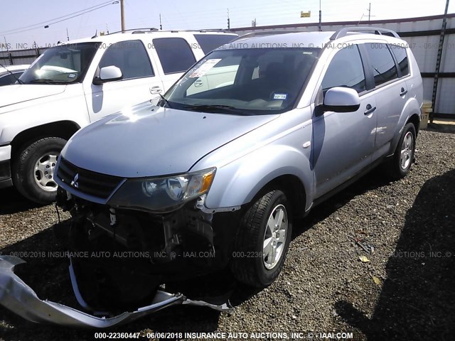 JA4MS31X47Z011852 - 2007 MITSUBISHI OUTLANDER ES/LS 银色 照片 2