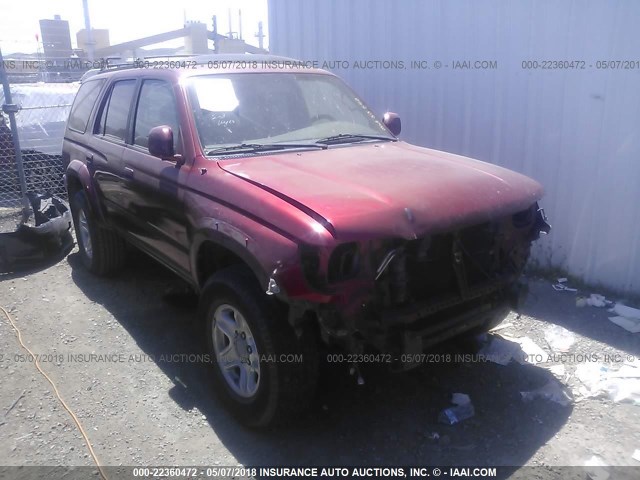 JT3HN86R820374677 - 2002 TOYOTA 4RUNNER SR5 RED photo 1