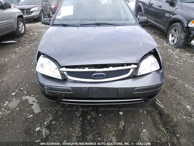 1FAHP34NX7W259615 - 2007 FORD FOCUS ZX4/S/SE/SES 灰色 照片 6