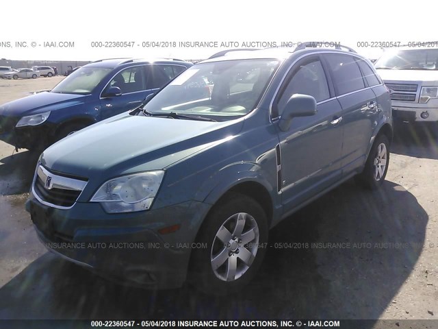 3GSCL53718S608273 - 2008 SATURN VUE XR BLUE photo 2