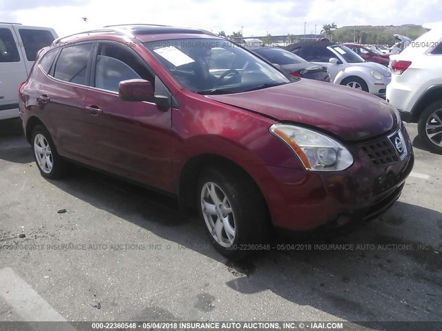 JN8AS58V88W109024 - 2008 NISSAN ROGUE S/SL RED photo 1