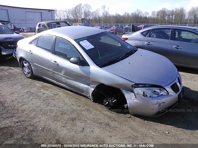 1G2ZF58B774230747 - 2007 PONTIAC G6 VALUE LEADER/BASE GRAY photo 1