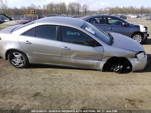 1G2ZF58B774230747 - 2007 PONTIAC G6 VALUE LEADER/BASE GRAY photo 6