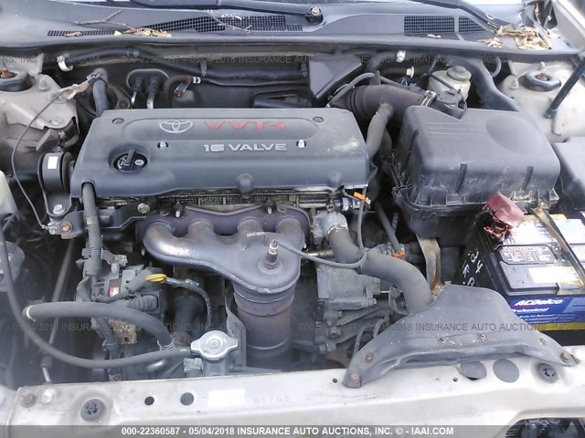 4T1BE32K45U960217 - 2005 TOYOTA CAMRY LE/XLE/SE ოქროსფერი ფოტო 10
