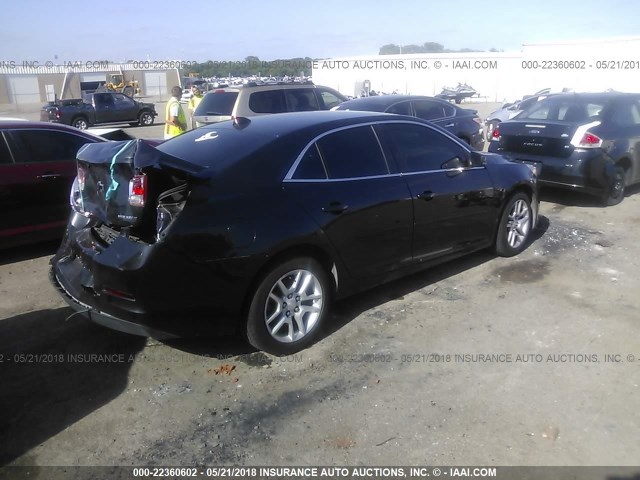 1G11C5SL0EF226679 - 2014 CHEVROLET MALIBU 1LT BLACK photo 4