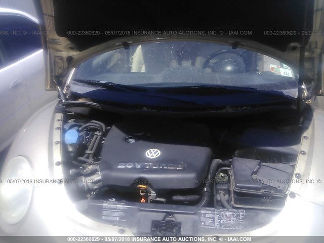 3VWDD21C11M476697 - 2001 VOLKSWAGEN NEW BEETLE GLX 金色 照片 10
