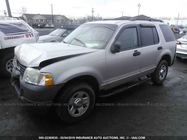 1FMZU72K23UB84661 - 2003 FORD EXPLORER XLS/XLS SPORT SILVER photo 2