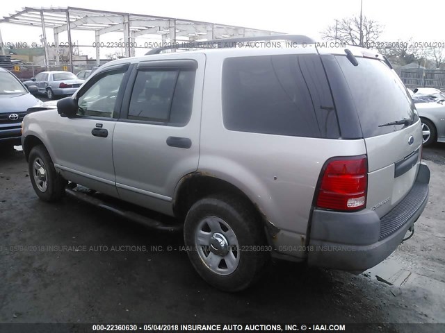1FMZU72K23UB84661 - 2003 FORD EXPLORER XLS/XLS SPORT SILVER photo 3