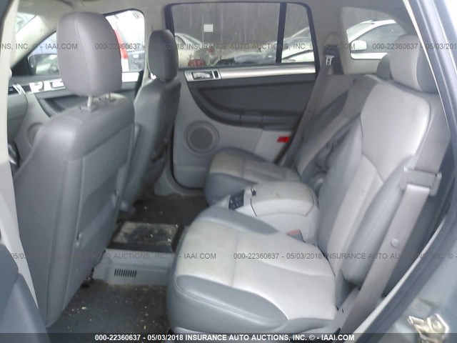 2A8GF68X57R194180 - 2007 CHRYSLER PACIFICA TOURING GRAY photo 8