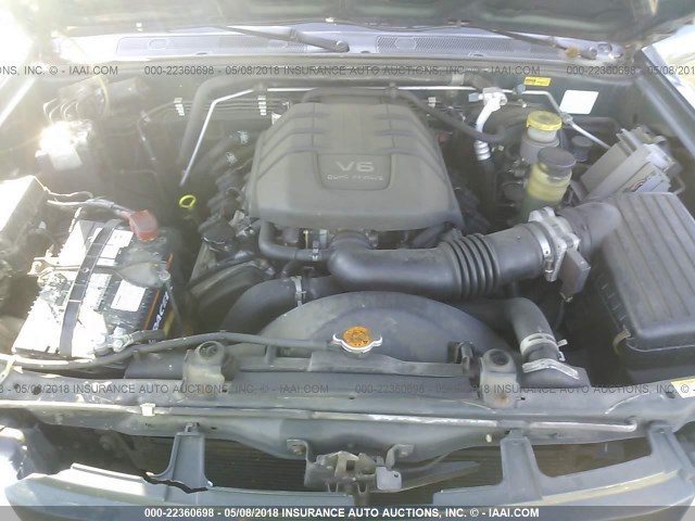 4S6CK58W224403313 - 2002 HONDA PASSPORT EX/LX 绿色 照片 10