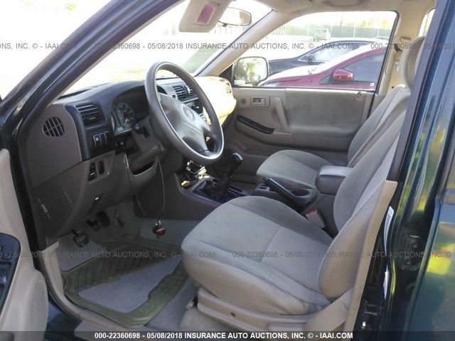 4S6CK58W224403313 - 2002 HONDA PASSPORT EX/LX 绿色 照片 5