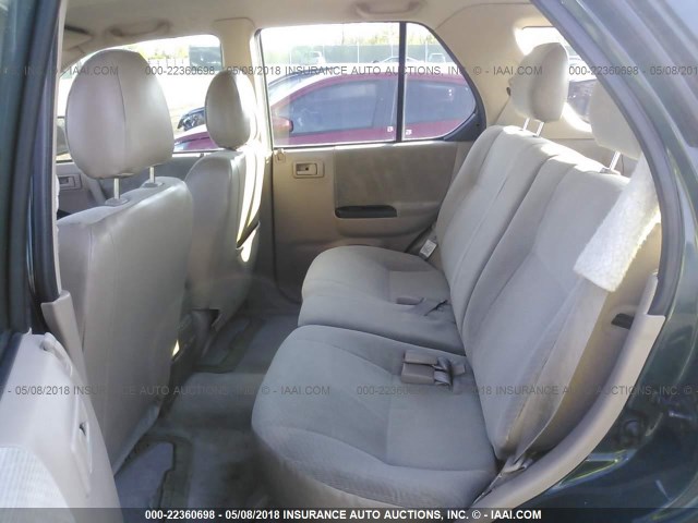 4S6CK58W224403313 - 2002 HONDA PASSPORT EX/LX 绿色 照片 8